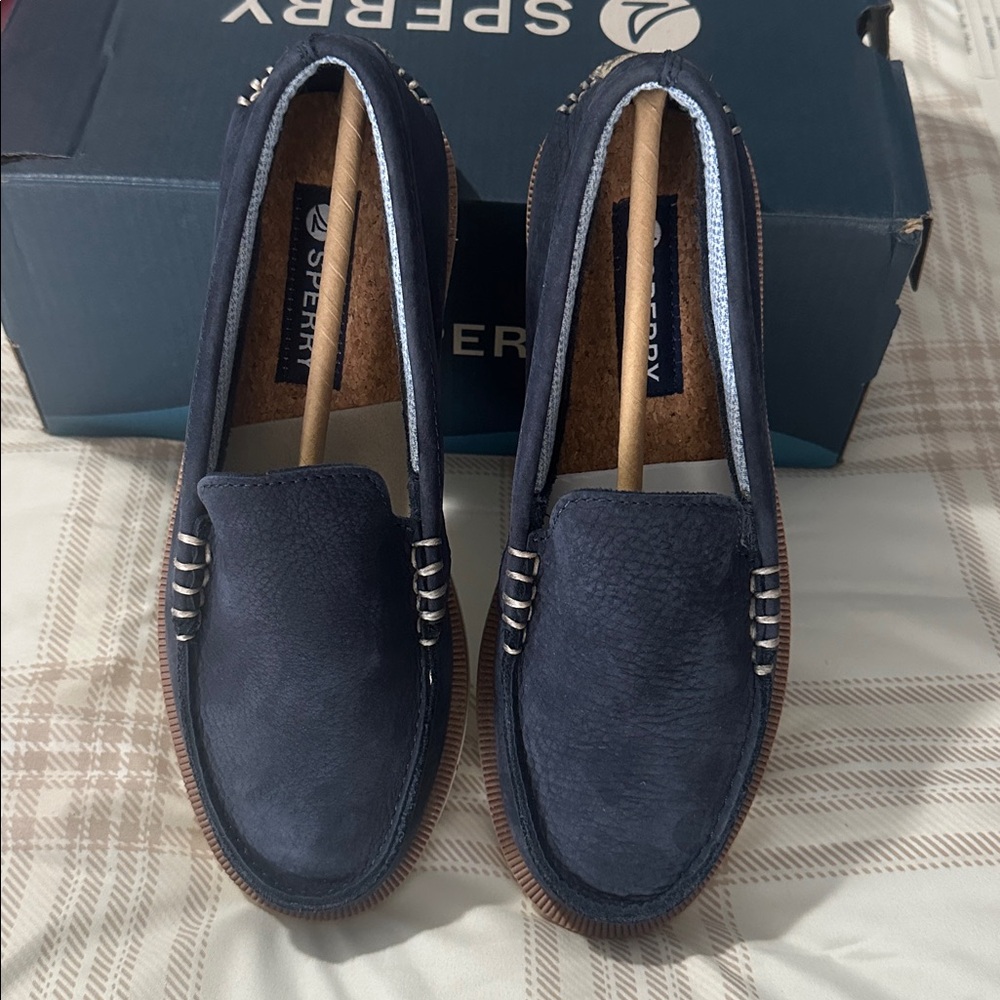 Sperry Men's Dark Blue Venetian Loafer Shoes